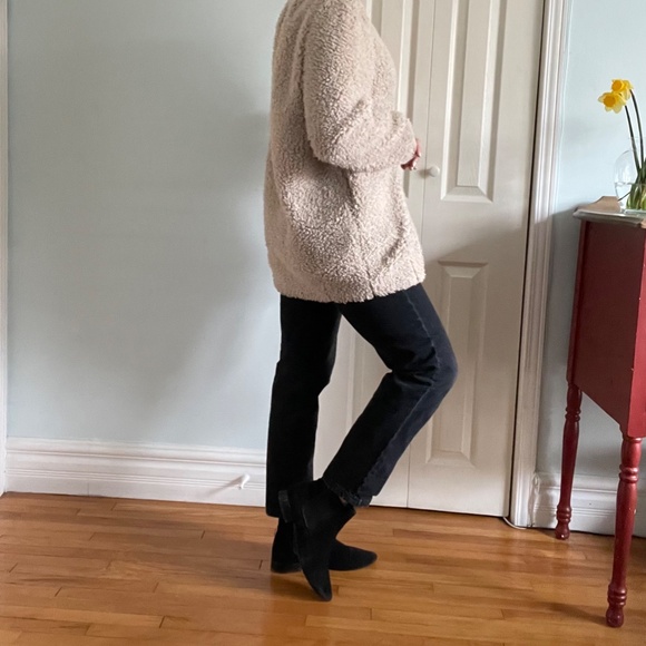 Women's Jeans: Zara Black High Waisted Slim Leg - Picture 11 of 15